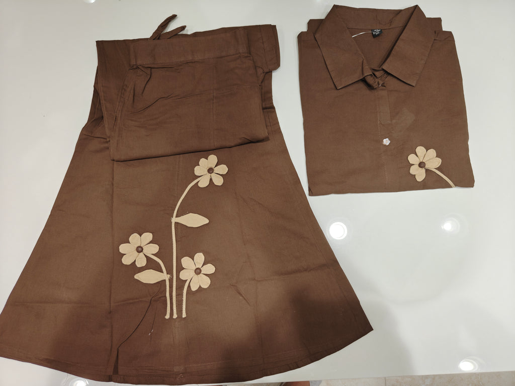 Co-Ord Set with Bootcut Pants